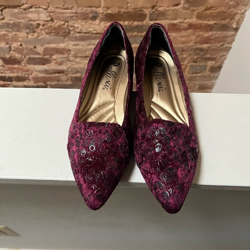 Bellini Women's Deep Red/Burgundy Flats